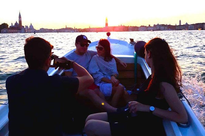 A Venetian Aperitif on The Lagoon - Getting on Alessandro Vidal’s topa boat near Dorsoduro