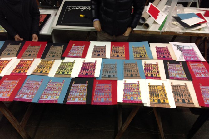 Basic Artistic Screen Printing Course - Entering the Fallani Venezia screen-printing world in Cannaregio