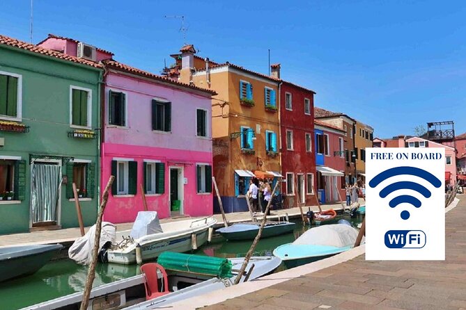 Boat excursion to the islands of Murano, Burano and Torcello - A 7-hour loop: why this Murano-Burano-Torcello boat day works