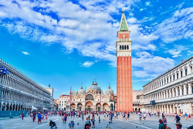 Byzantine Venice Walking Tour & Saint Mark's Basilica - Piazza San Marco: clock tower views and the story behind the buildings