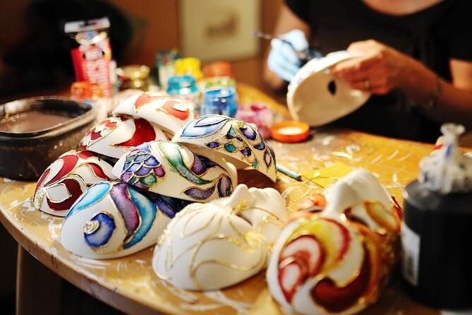Carnival Mask Decoration Class at Casanova's Prisons - The museum time and Venetian touches (including chocolate)