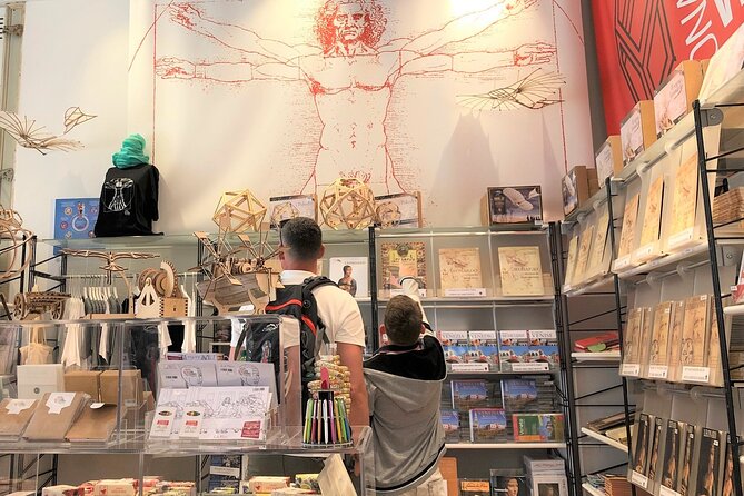 Da Vinci Interactive Museum Venice Scuola di San Rocco - How the exhibits are organized: Earth, Water, Air, Fire