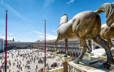 Doge's Palace & St. Mark's Basilica with Terrace Access Tour - Basilica first floor and terrace: bronze horses and the lagoon panorama