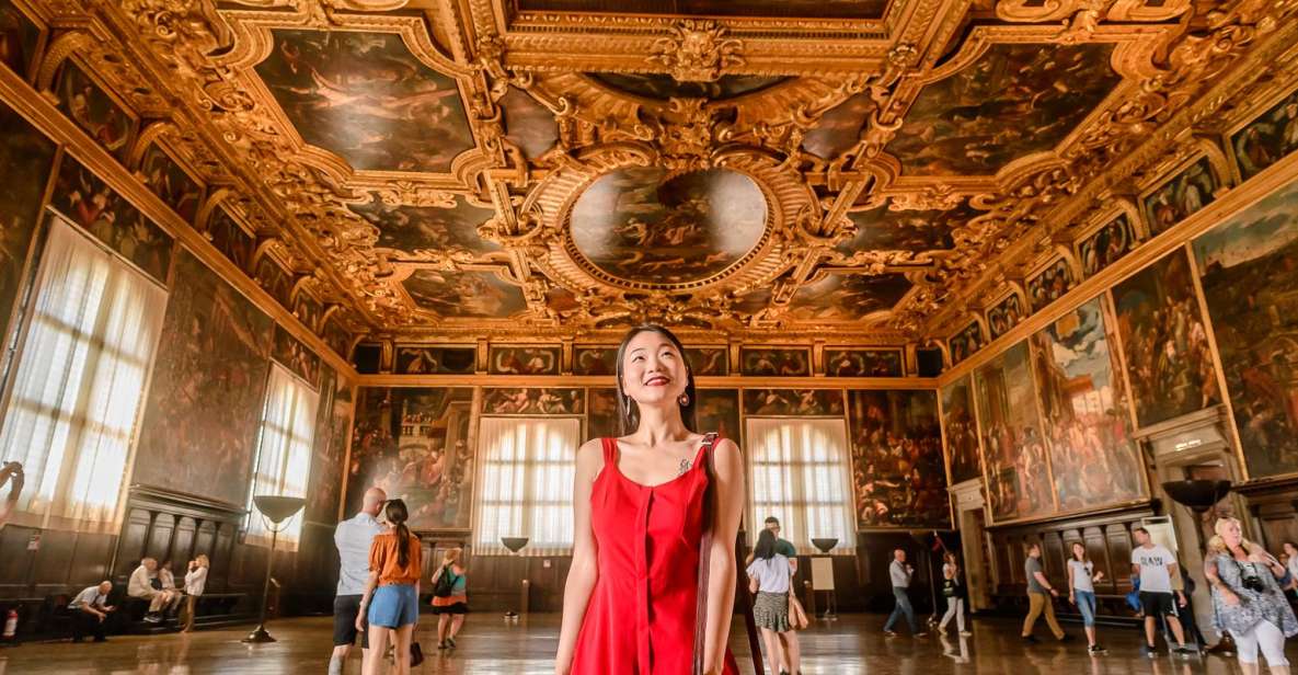 Doge's Palace & St. Mark's Basilica with Terrace Access Tour - Doge’s Palace priority entrance: the rooms where power was performed