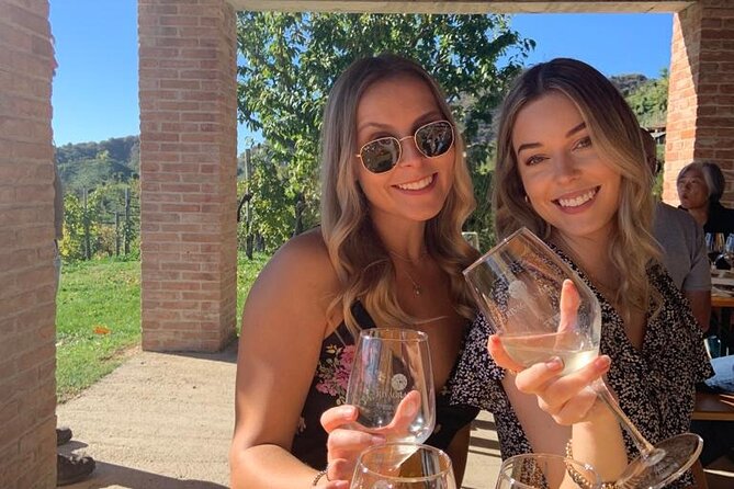 Exclusive Prosecco Wine Tour from Venice - Small Group - Stop 1 in Valdobbiadene: a family winery tasting with Laura and the vine-to-glass story