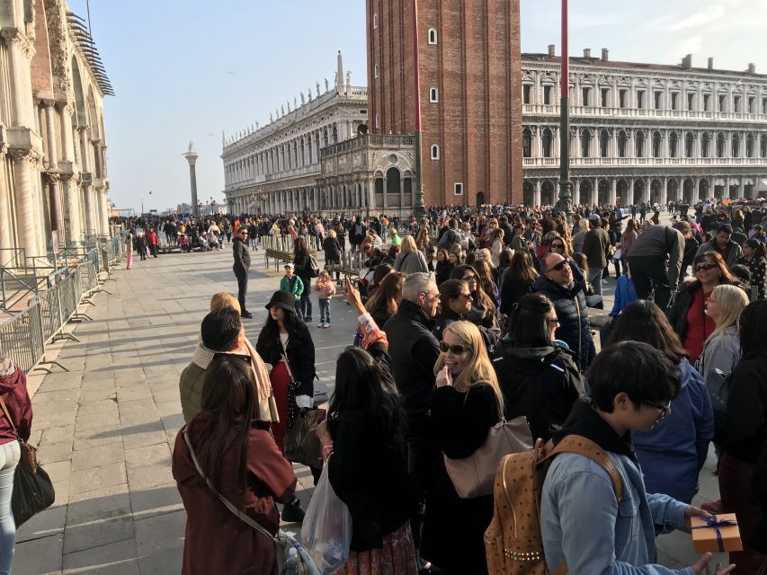 From Lake Garda: Full-Day Guided Group Tour of Venice - St. Mark’s Square walking tour: Basilica, Campanile, and the story behind it