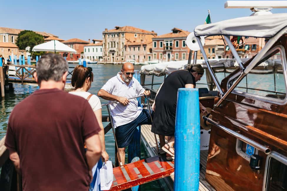 From Venice: Murano & Burano Guided Tour by Private Boat - Entering the Venice you don’t usually see from the streets