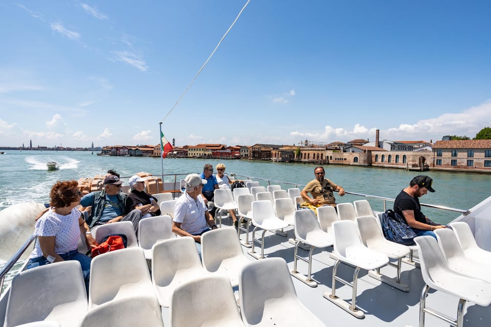 Full-day boat tour to Murano Burano Torcello from Chioggia - Murano: Ellegi Murano Glass and the Real Work Behind the Show