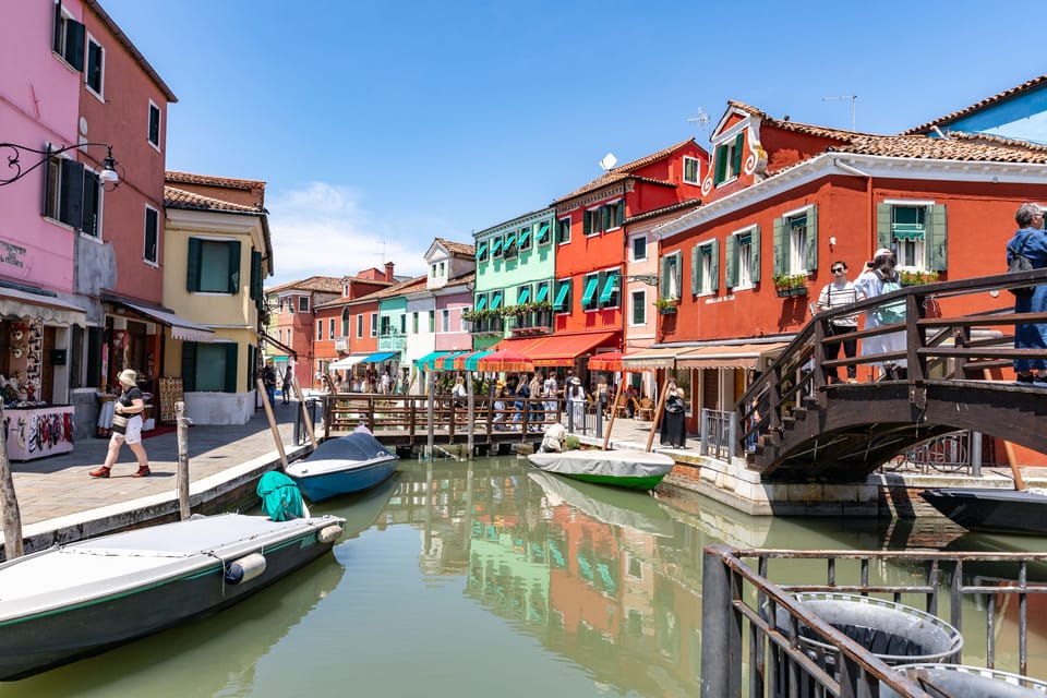 Full-day boat tour to Murano Burano Torcello from Chioggia - Using the Laguna Sud Audioguide Without Missing Anything