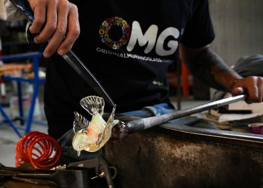 Glass Blowing Show Visit Murano Glass Factory & Showroom OMG - Behind the Glass: Blowing Vases and Shaping a Horse