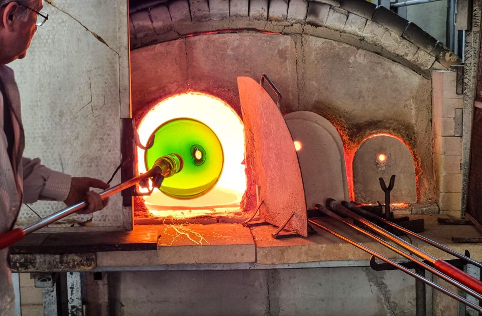 Glass Blowing Show Visit Murano Glass Factory & Showroom OMG - Who This Works Best For (and Who Might Want More Time)