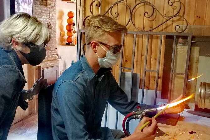 Glass Lampwork Workshop and Walking in Murano - Murano by Foot With Valerio: meeting at Faro and moving at a human pace
