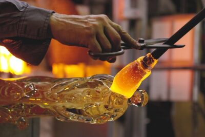 Grand Canal, Murano Glass Factory + glass blowing experience! - Murano glassmaking at Gino Mazzuccato: watch, learn, then try