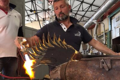 Luxury Tour of Murano & Burano by Private Boat and Guide - La Perla Gallery lace stop: the demo you’ll remember