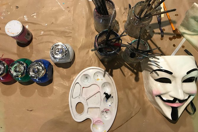 Mask Workshop - Paint Your Own Venetian Mask in Venice, Italy - Shared class dynamics: how the small group cap changes everything