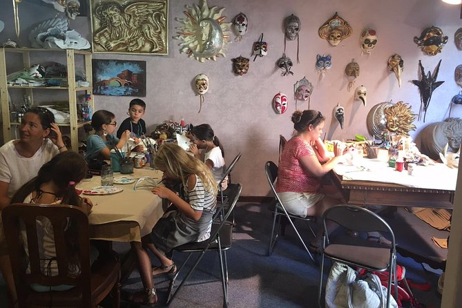 Mask Workshop - Paint Your Own Venetian Mask in Venice, Italy - Timing: tides, rain, and Venice access rules