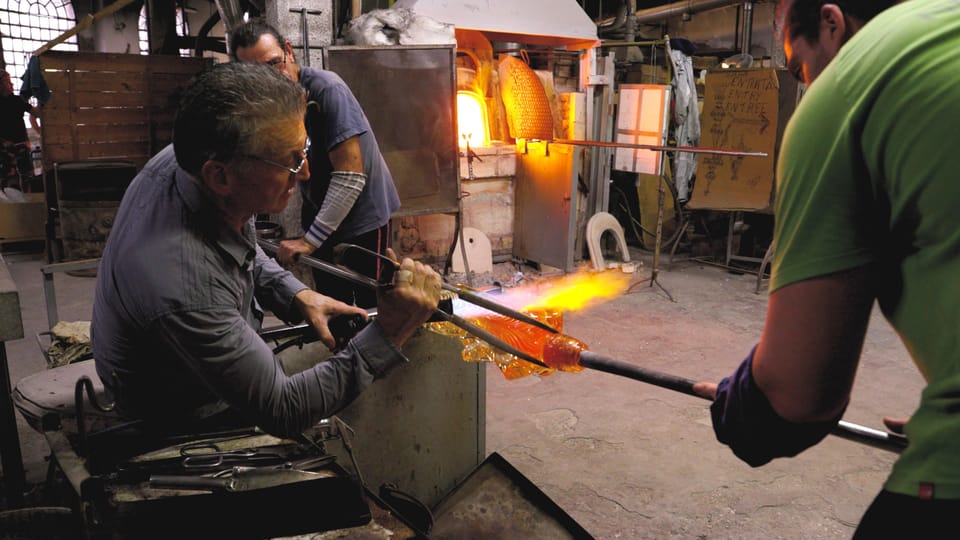 Murano: Glass Blowing Demonstration and Artistic Glass Gift - Gino Mazzuccato: A Former Monastery on the Lagoon