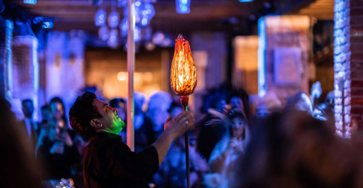 Murano: Glass Blowing Demonstration with Optional Drinks - The History Intro and the Music Written for the Demo