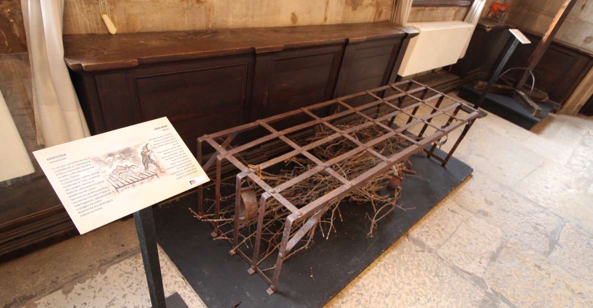 Prisons' Palace: Maleficia, Inquistion torture tools - Included Ticket Value for an 11-Dollar, One-Hour Mission