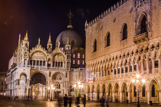Private Doge's Palace & St Mark's Basilica After Hours Night Tour - St Mark’s Basilica after closing: golden mosaics as lights come on