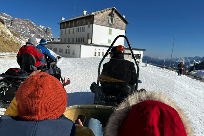 Private Dolomites Winter Day Tour from Venice - Stop 4: Lago di Braies near Austria side, with a timing note