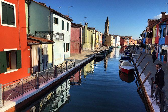 Private Grand Canal Boat Tour , Murano and Burano 6 hours - Burano: lace-making, pastel houses, and breathing room