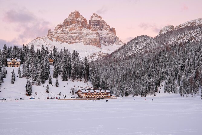 Private Guided Tour in the Dolomites from Venice - Lake Auronzo di Cadore: glacier basin water and a quick shoreline reset