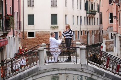 Professional Photoshoot in Venice - Rialto Start: Getting Comfortable and Getting the First Strong Shots
