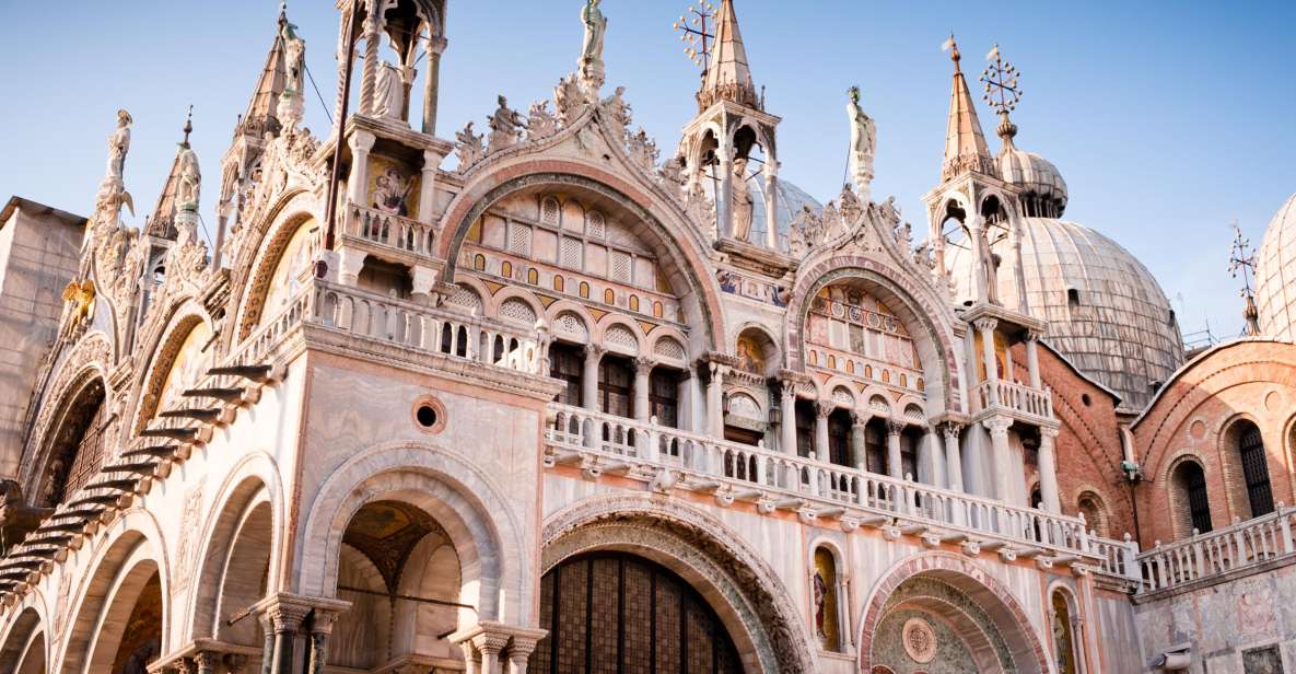Skip the Line: St. Mark's Basilica Guided Tour - Inside the Golden Basilica: gold mosaics explained like a story