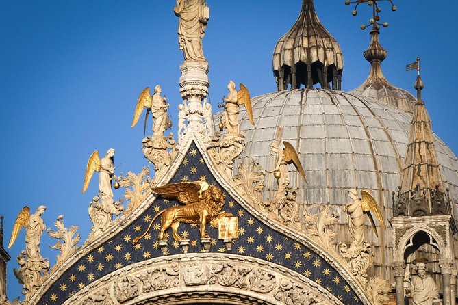 Skip the Line Venice Doge's Palace and St. Mark's Basilica Tour - St. Mark’s Basilica: St. Peter’s Door, mosaics, and the church’s bling