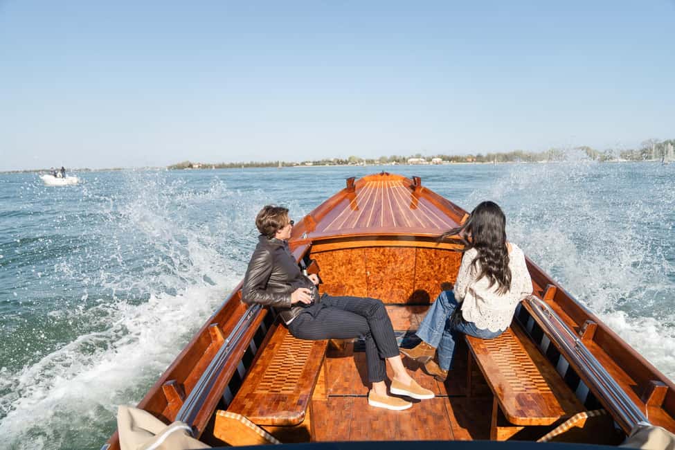 Sunset Serenity Cruise in the Venice Lagoon - Il Redentore and the scenic glide: relaxing views without the sprint