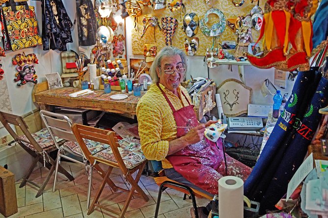 Venetian Carnival Mask Making Class in Venice, Italy - Venetian Carnival Mask Making, Right by St. Mark’s