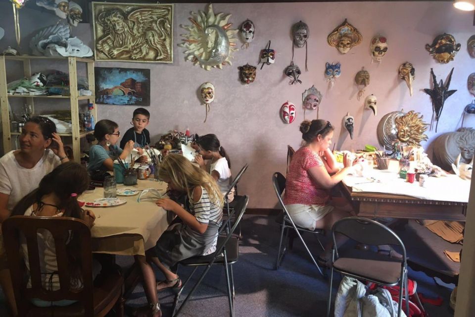 Venice: 2-Hour Masks & Puppets Tour for Children - The Mask Atelier: Pick, Paint, and Take It Home
