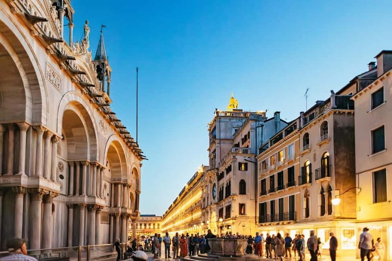 Venice: After-Hours St. Mark’s & Doge's Palace Tour - Getting to Museo Correr and dressing for the Basilica rules