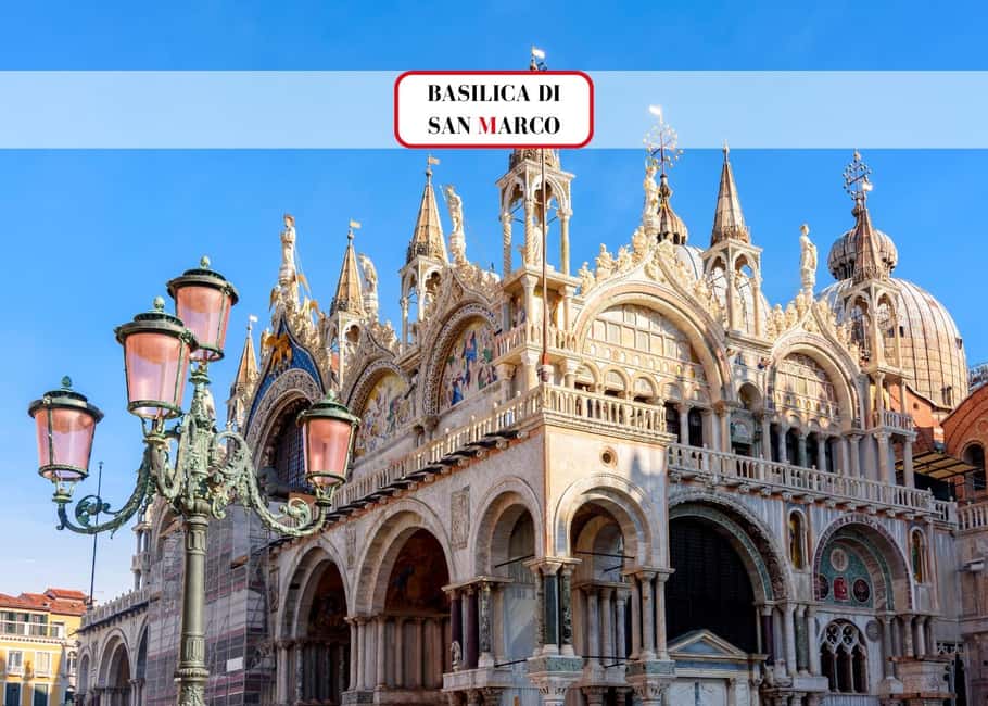 Venice: Basilica, Doge's Palace, Gondola and Lagoon Islands - St. Mark’s Square: Mosaics, the Venice Gallery VR, and the no-shorts reality