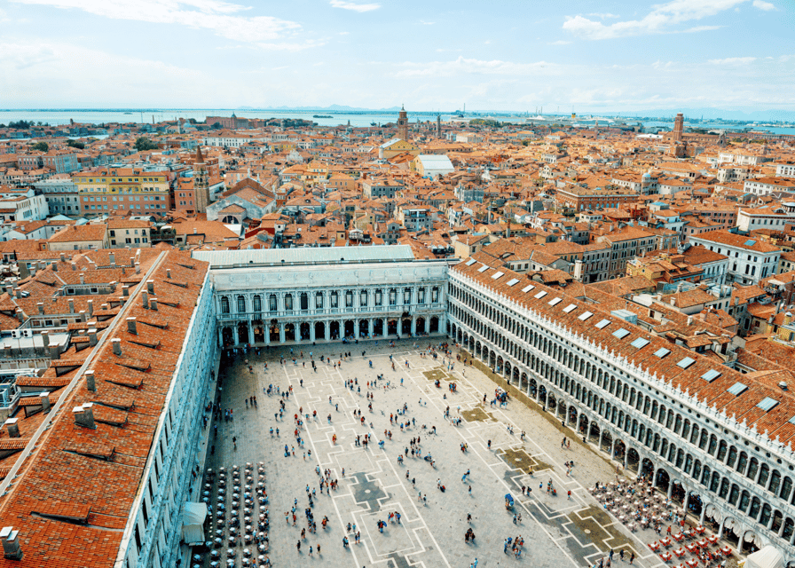 Venice: Bell Tower & St Mark's Square History Gallery Ticket - Tower Practicalities: Wind, Sound, and Photos