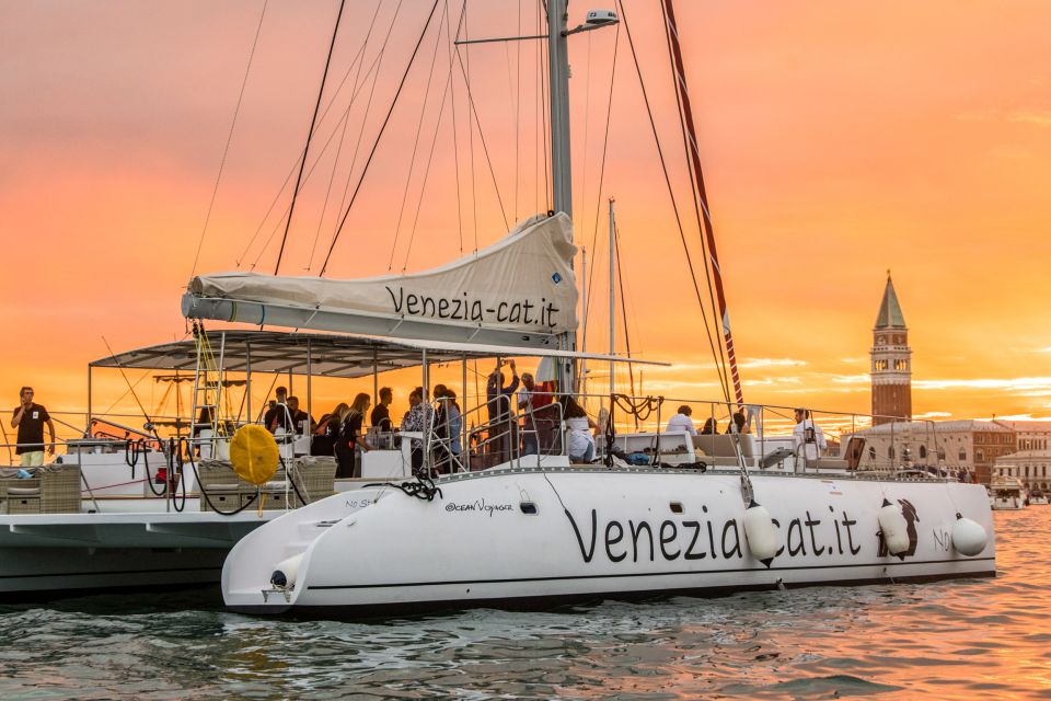 Venice: Catamaran Sunset Jazz Cruise with Aperitivo - Why this catamaran makes Venice sunset feel bigger