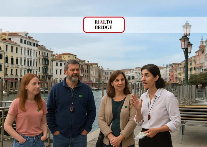 Venice: Doge Palace, San Marco Basilica & Rialto Bridge - Key Highlights at a Glance