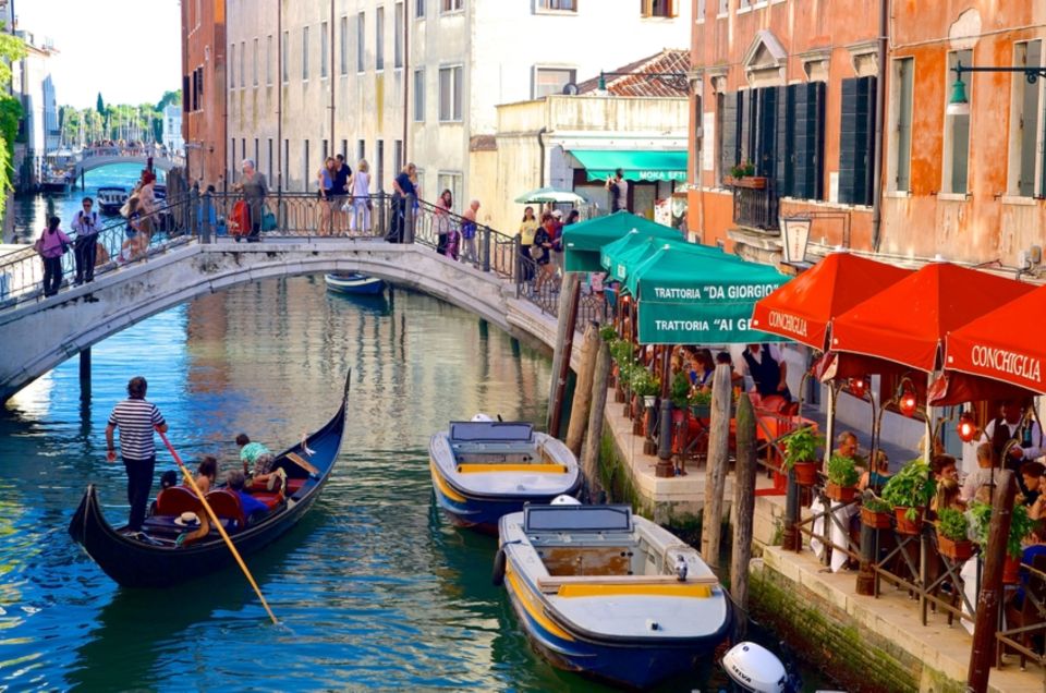 Venice: Gondola Ride and Skip the Line Doge's Palace Tour - Grand Canal Views and Lagoon Landmarks on the Shared Ride