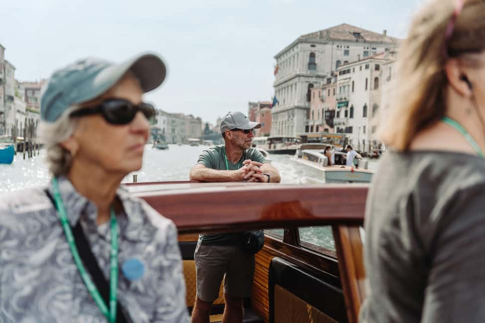 Venice: Grand Canal by Boat with Expert Guide - Headsets, guide stories, and how to get the most from the narration