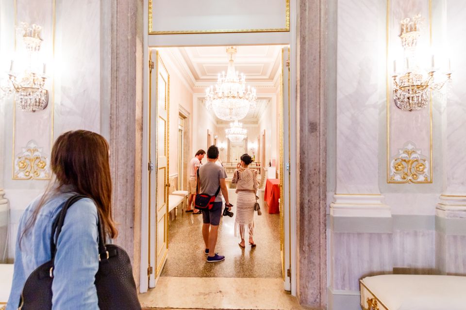 Venice: La Fenice Opera House Entry Ticket with Audio Guide - Architecture and details to hunt for: royal box, interiors, and the gondola entrance