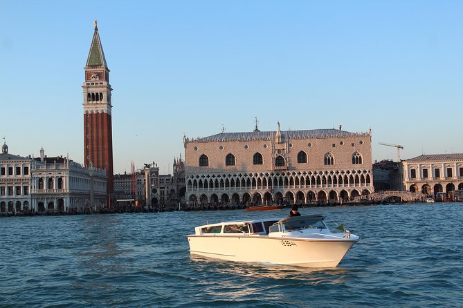 Venice Marco Polo Airport Private Arrival Transfer via Motorboat - Key things to know before you book