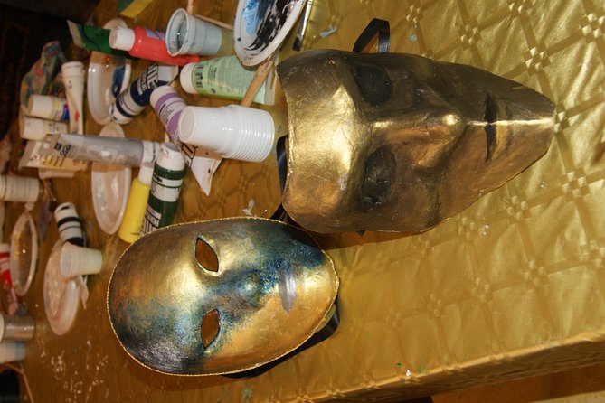 Venice Mask Workshop Class - Your best time choice: 1 hour vs 2 hours for the kind of mask you want