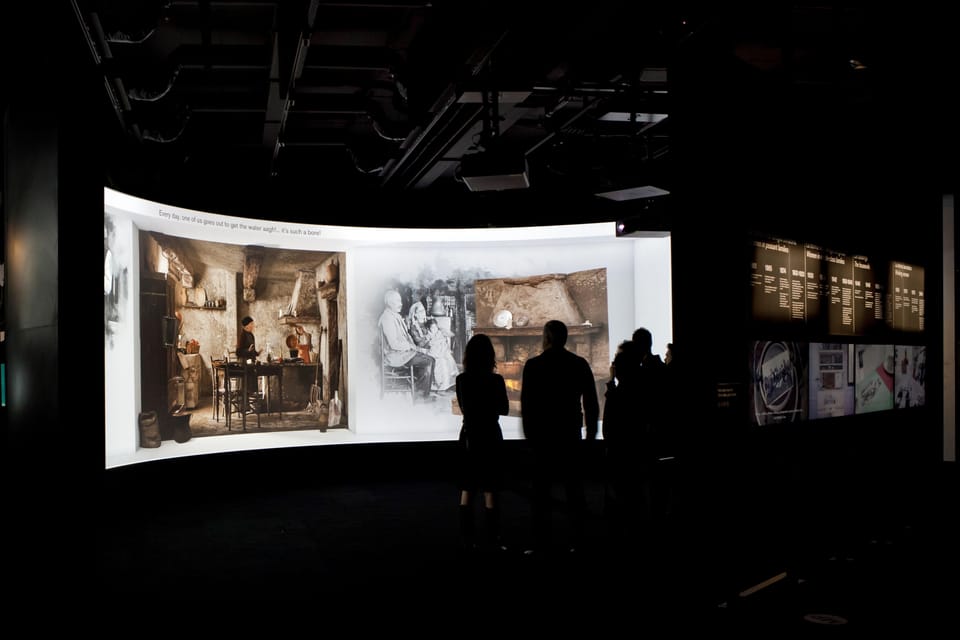 Venice Mestre: M9 Museum Permanent Exhibition Entry Ticket - First and Second Floors: eight themed sections of 20th-century Italy