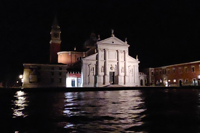 Venice Night Boat Tour from Zattere - Giudecca Canal and Molino Stucky: the industrial-to-luxury contrast