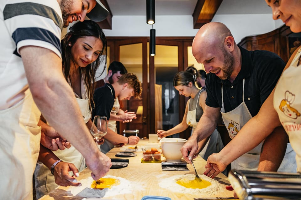 Venice: Pasta and Tiramisu Cooking Class at a Local's Home - Sitting Down to Eat: Wine, Coffee, and a Real Table Moment