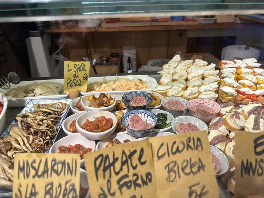 Venice: Rialto Market Street Food Tour - What to expect from the guide and the experience pace