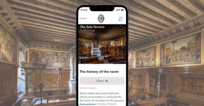 Venice: Scuola Dalmata di San Giorgio e Trifone Audioguide - Using the web audioguide on your phone without the stress