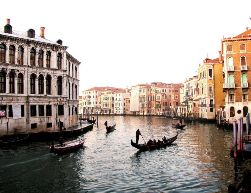 Venice: Shared Gondola Ride - What you see: Salute, La Fenice, bridges, and canal views