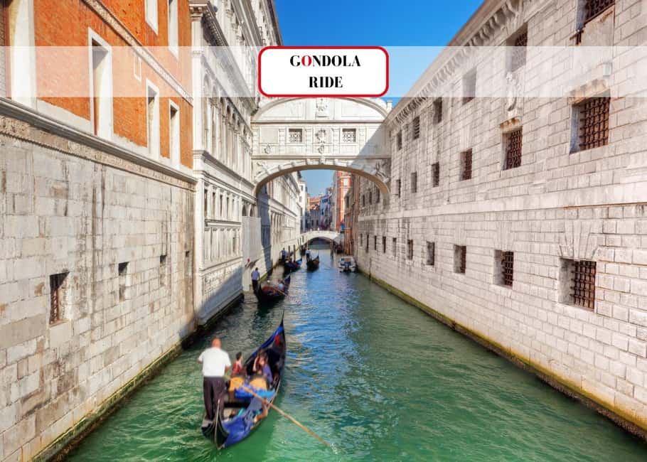 Venice: Shared Gondola Through breathtaking Bridge of Sighs - Before the gondola: a quick walk that saves time
